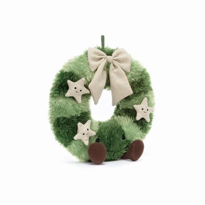 Jellycat Nordic Spruce Wreath Australia | 847215NUA